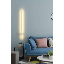 Home Modern Dekoratif LED Duvar Aplik 70 cm Günışığı Beyaz Kasa 1 Adet