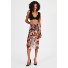 Alexander Gardi Alexandergardı Desenli Tül ETEK(A23-10145)