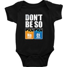 Darkhane Sodyum Klor Siyah Unisex Bebek Body - Zıbın