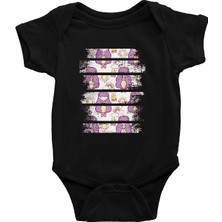 Darkhane Deniz Kızı Siyah Unisex Bebek Body - Zıbın