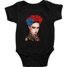 Darkhane Çingene Kızı Siyah Unisex Bebek Body - Zıbın