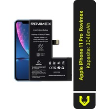 Rovimex iPhone 11 Pro Batarya Pil - 3046 mAh Kapasite
