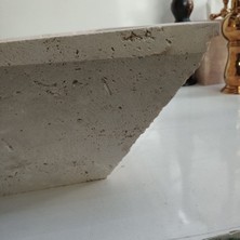 Sipahi Marble Klasik Traverten Köşeli Lavabo