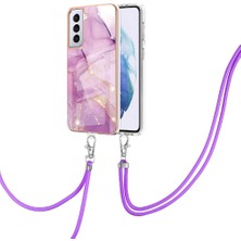 Manyi Mall Samsung Galaxy S21 5g Crossbody Kordon Askısı Anti-Scratch Yumuşak (Yurt Dışından)