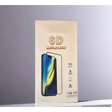 Arte Samsung Galaxy A05 Ekran Koruyucu 6d Kırılmaz Cam Ultra Darbe Emici Etkin Koruma Ekranı Tam Kaplar