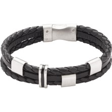 Energetix Paslanmaz Çelik Elemanlı Çarpıcı Manyetik Bileklik