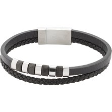 Energetix Deri Manyetik Bileklik