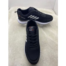 Çiğdem Kundura Çiğdem Siyah,beyaz Tabanlı Anorak Büyük Numara Spor Ayakkabı (WF4109) - Beyaz-Mavi - 46 - ST01858-BEYAZ-MAVİ-46