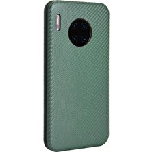 Manyi Mall Huawei Mate 30 Pro Için Kılıf Manyetik Karbon Fiber Kart Tutucu ile Tam (Yurt Dışından)