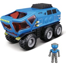 Maisto Space Explorers 6x6 Rover Sürtmeli Uzay Aracı ve Figür Mavi