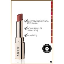 Note Iconic Sheer Lipstick Nemlendirici Parlak Ruj 203 Charming - Nude