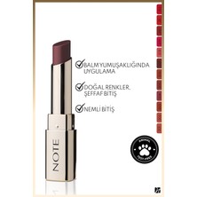 Note Iconic Sheer Lipstick Nemlendirici Parlak Ruj 207 Idol - Kahverengi