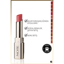 Note Iconic Sheer Lipstick Nemlendirici Parlak Ruj 208 Dreamer - Pembe