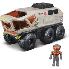 Maisto Space Explorers 6x6 Rover Sürtmeli Uzay Aracı ve Figür Bej