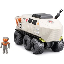 Maisto Space Explorers 6x6 Rover Sürtmeli Uzay Aracı ve Figür Bej