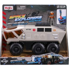 Maisto Space Explorers 6x6 Rover Sürtmeli Uzay Aracı ve Figür Bej