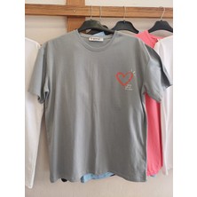 Ella Mia Baskılı Oversize T.shırt