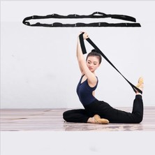 Chaoduo Shop Kırmızı Stil Yoga Çekme Kayışı Kemer Polyester Lateks Elastik Latin Dansı Germe Bandı Döngü Yoga Pilates Gym Fitness Egzersiz Direnç Bantları (Yurt Dışından)