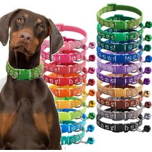 Longbangdian Shop Karpuz, Kırmızı, Stil Colorul Pet Malzemeleri Çan ile Kedi Yaka Ayarlanabilir Toka Yaka Kedi Pet Malzemeleri Kedi Aksesuarları Yaka Küçük Köpek Chihuahua (Yurt Dışından)