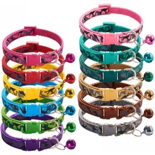 Longbangdian Shop Kahverengi Tarzı M Beden Kedi Köpek Pet Yaka Çan Boyun Tasma Koşum Kamuflaj Yaka Ayarlanabilir Yavru Yavru Malzemeleri Küçük Köpek Aksesuarları Oyuncak Şeyler (Yurt Dışından)