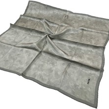 Aker İpek Eşarp - 7208701-372 Gri Sura