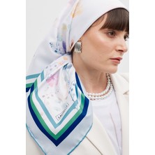 Laurelle Tivil Eşarp Bahar Mavi