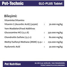 Pet-Technic Pet Technic 2li Glc Plus Tablet Glukozamin / Kondroitin