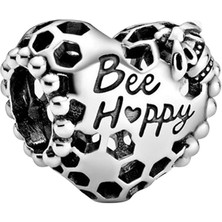 Asaf Accessory Bee Happy Kalp Charm