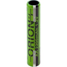 Orion Diş Fırçası Için Şarj Edilebilir Aa Kalem Pil 1.2V Ni Mh 2200 mah