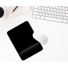 Baskı Tech Siyah Bilek Destekli Dikdörtgen Mousepad