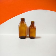 binbirdemet Amber 2'li Cam Şişe  Orta