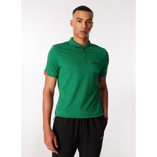 Discovery Expedition Yeşil Erkek Loose Fit Polo T-Shirt D4SM-TST3248