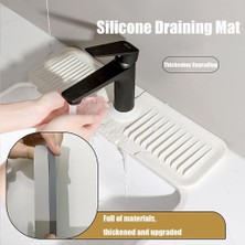 Oppoverd 2 Adet Camicely Silikon Drenaj Matı, Suncrafta Drenaj Matı, Silkpeg Lavabo Matı 45*14CM (Yurt Dışından)