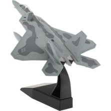 B Baosity Uçak Uçak Modeli F-22 Avcı Raptor Alaşım Modeli 1 (Yurt Dışından)