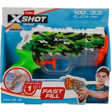 X Shot X-Shot Skins Nano Fast Fill Su Tabancası 19 cm - Jungle Camo