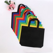 Songli Stil 4 38X32CM 20 Adet/grup Özel Logo Baskı Dokunmamış Çanta / Tote Promosyon ve Reklam Için Taşınabilir Alışveriş Çantası 80G Kumaş (Yurt Dışından)