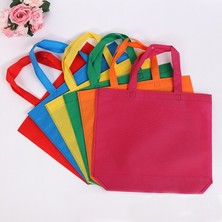 Songli Stil 4 38X32CM 20 Adet/grup Özel Logo Baskı Dokunmamış Çanta / Tote Promosyon ve Reklam Için Taşınabilir Alışveriş Çantası 80G Kumaş (Yurt Dışından)