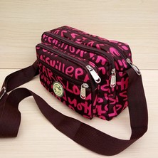 Songli Color4 25CM 16CM 5cm Yaz Yeni Kore Chaosila Oxford Çanta Tek Omuz Çantası Kanvas Kadın Çanta Koleksiyonu Cep Telefonu Messenger Crossbody Çanta (Yurt Dışından)