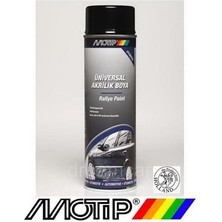 Motip Universal Mat Siyah Akrilik Boya 500 Ml. Made In Holland