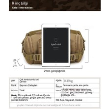 High Quality Shoe Bag Go Biz Taktik Bel Çantası, Kamuflaj Askeri Çanta, Açık Spor Sırt Çantası, Naylon Bisiklet Bel Çantası, Tek Omuz Çapraz Çanta (Yurt Dışından)