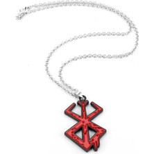 Dükkan Design Berserk Animesi Siyah Logo Kolye