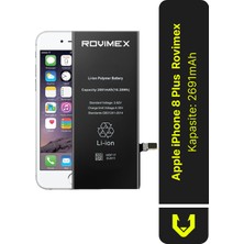 Rovimex Apple iPhone 8 Plus Batarya Pil - 2691 mAh