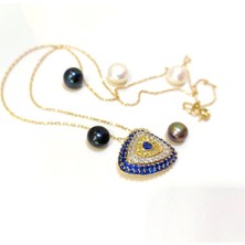 Altın Ofisi Göz  Kolye 14 Ayar Altın HD VİDEOLU