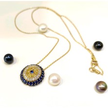 Altın Ofisi Göz Kolye 14 Ayar Altın HD VİDEOLU