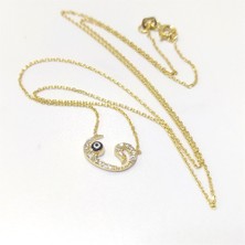 Altın Ofisi Vav Kolye 14 Ayar Altın