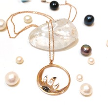 Altın Ofisi Güneş Kolye 14 Ayar Altın  HD VİDEOLU