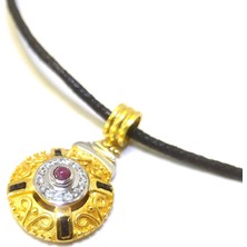 Altın Ofisi Otantik Kolye 14 Ayar Altın