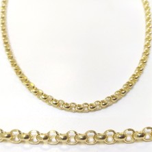 Altın Ofisi 45cm Rolo Doç Zincir Kolye 14 Ayar Altın