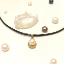 Altın Ofisi İnci Kolye Ucu14 Ayar Altın HD VİDEOLU