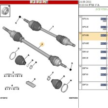 Frow Sağ  Aks C3 (3032107001-3273HS-32735T)